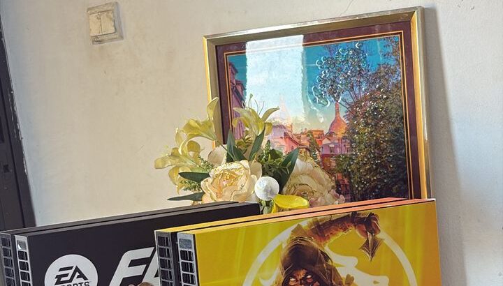 PS4 FAT AVEC UNE MANETTE ET 10 JEUX